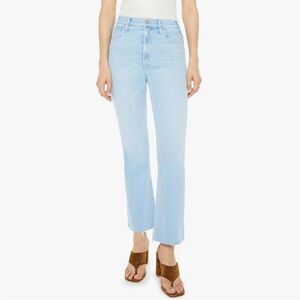 MOTHER The Hustler Ankle Fray Jeans Ball's In Your Court